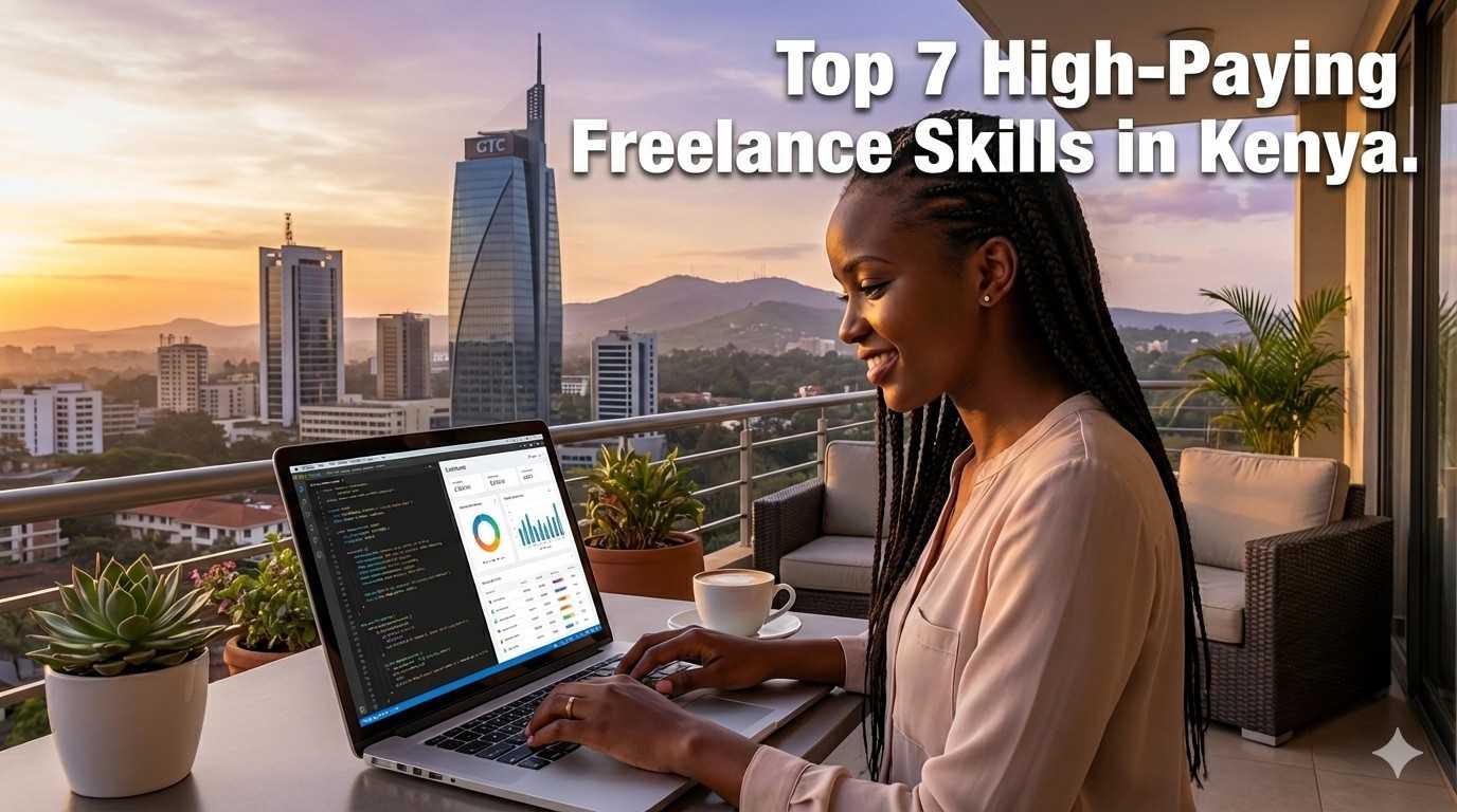 Top 7 High-Paying Freelance Skills in Kenya