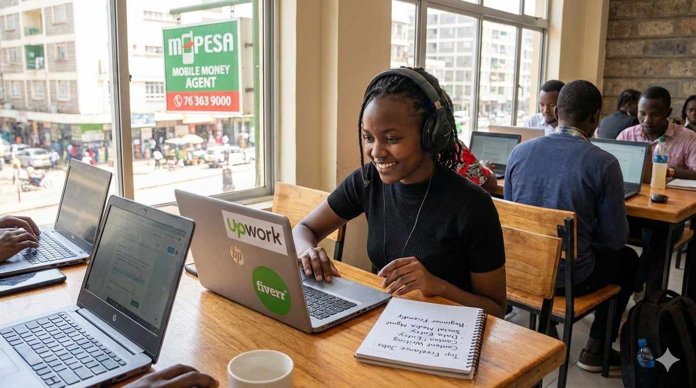 Best Online Freelance Jobs for Beginners in Kenya