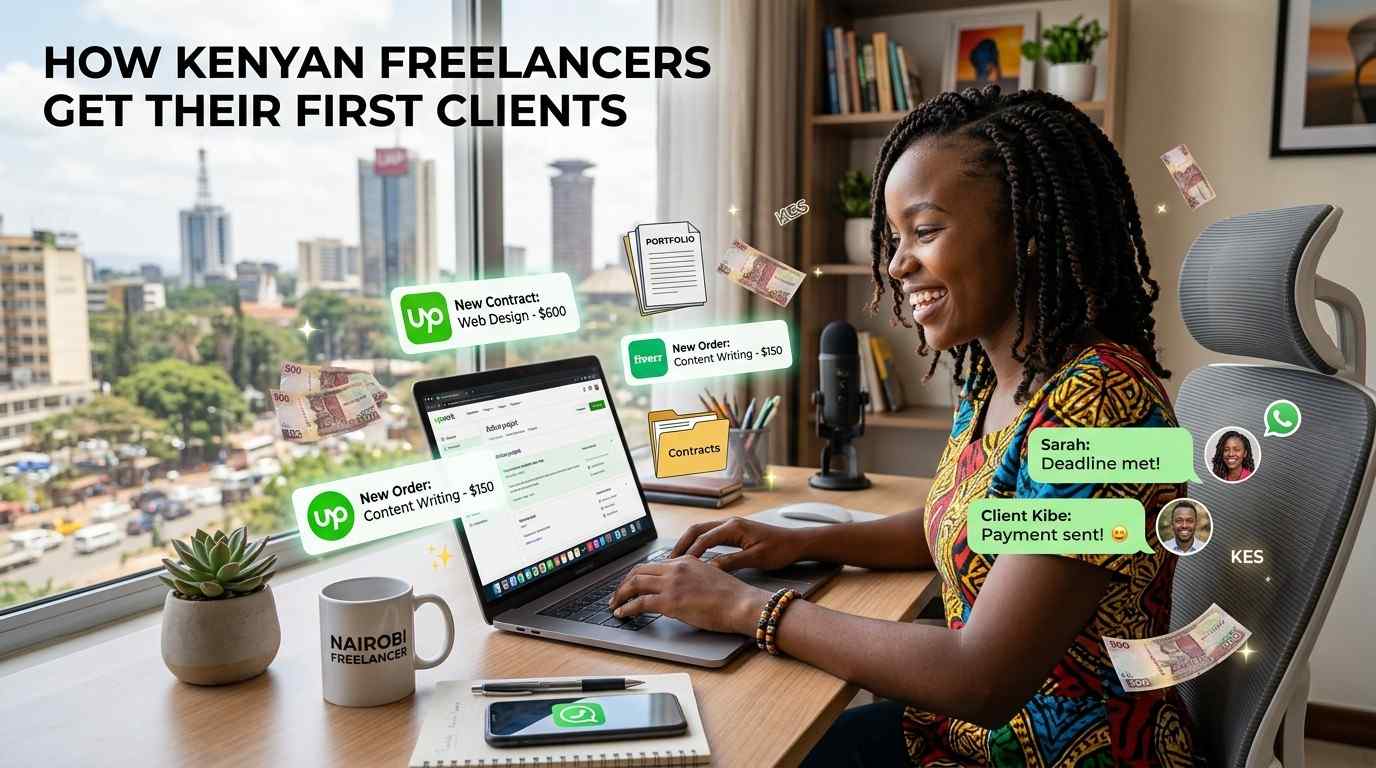 How Kenyan Freelancers Get Their First Clients: Top 10 Proven Ways