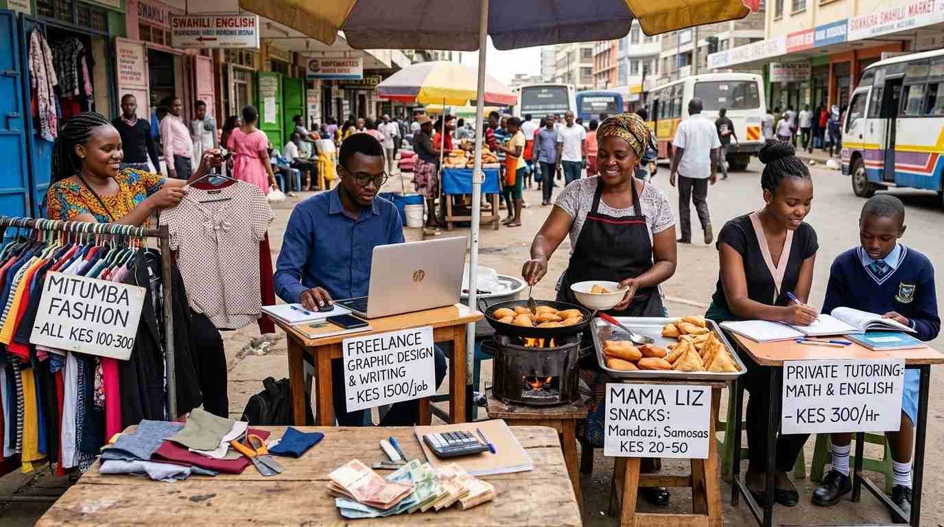 Side Hustles You Can Start With KSh 5,000