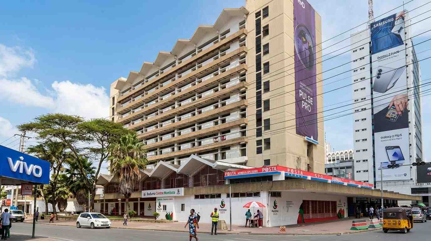 Kenya Post office building where AdSense PIN letters are collected