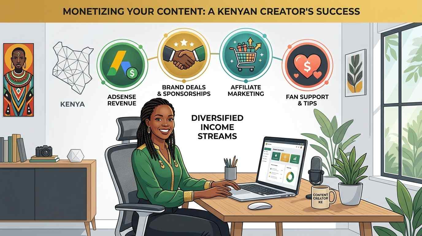 How to Make Money as a Content Creator in Kenya